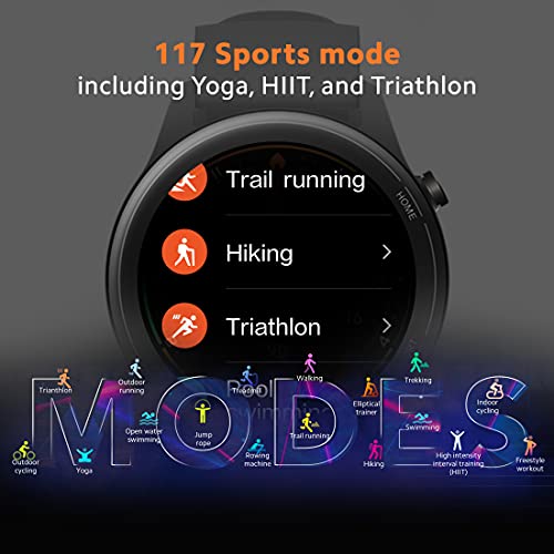 Mi Watch Revolve Active (Beige) – 1.39″ AMOLED Display, SpO2, GPS and Sleep Monitor, Alexa Built-in, 117 Sports Mode, Personalized Watch Faces, 2 Weeks Battery Life, Music and Camera Control