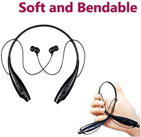 esportic HBS-730 Bluetooth Stereo Sports Headset Compatible with Xiaomi, Lenovo, Apple, Samsung, Sony, Oppo, Gionee, Vivo Smartphones(Multicolour)