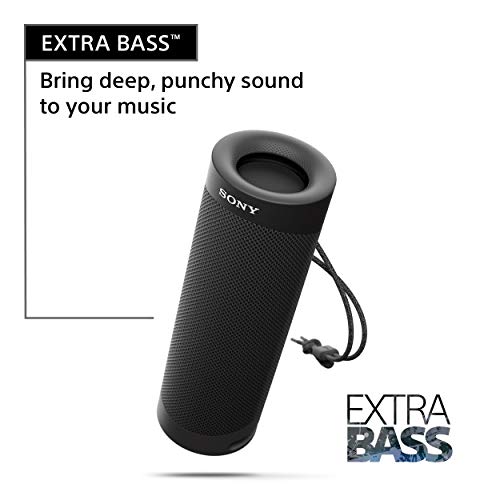 Sony SRS-XB23 Wireless Extra Bass Bluetooth Speaker with 12 Hours Battery Life, Party Connect, Waterproof, Dustproof, Rustproof, Speaker with Mic, Loud Audio for Phone Calls (Green)