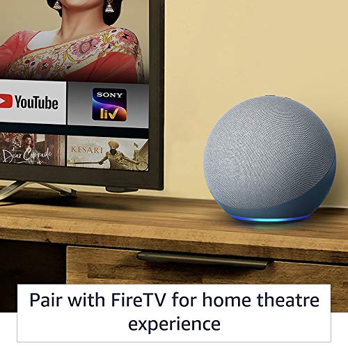 Echo (4th Gen, Blue) Combo with Wipro 16A smart plug