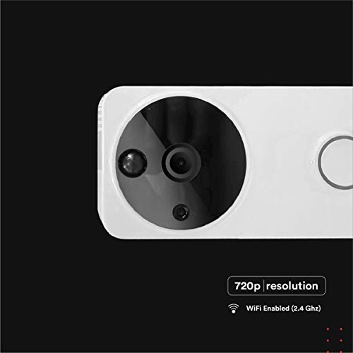 Zunpulse Combo of WiFi 720P Smart Security Camera and Smart Video Doorbell with Complimentary Chime