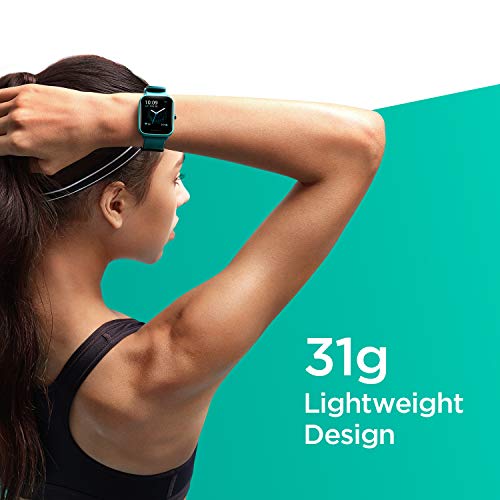 Amazfit Bip U Pro Smart Watch with Built-in Alexa, Built-in GPS, 9-Day Battery Life, Fitness Tracker, Blood Oxygen, Heart Rate, Sleep, Stress Monitor, 60+ Sports Modes, 1.43″ Large HD Display (Green)