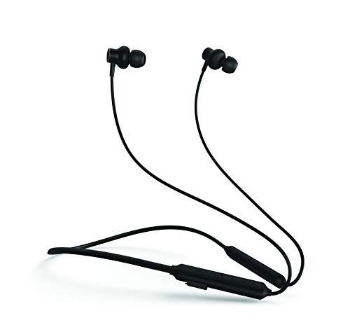 Motorola Verve Rap 250 Flexible Neckband in-Ear Headphones with Alexa (Black)