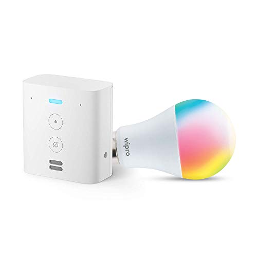 Echo Flex bundle with Wipro 12W LED smart color bulb