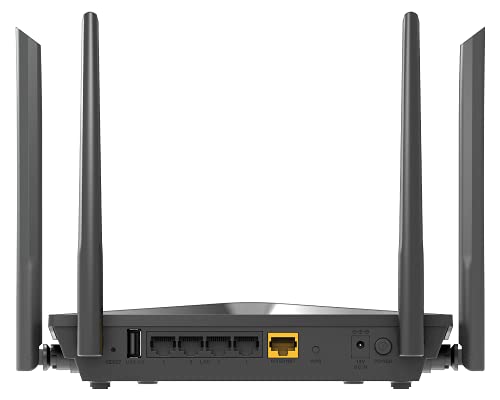 D-Link DIR- 2150 AC2100 Wi-Fi Gigabit Router, Mu-Mimo Technology, Works with Google Assistant and Alexa
