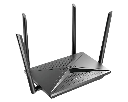 D-Link DIR- 2150 AC2100 Wi-Fi Gigabit Router, Mu-Mimo Technology, Works with Google Assistant and Alexa