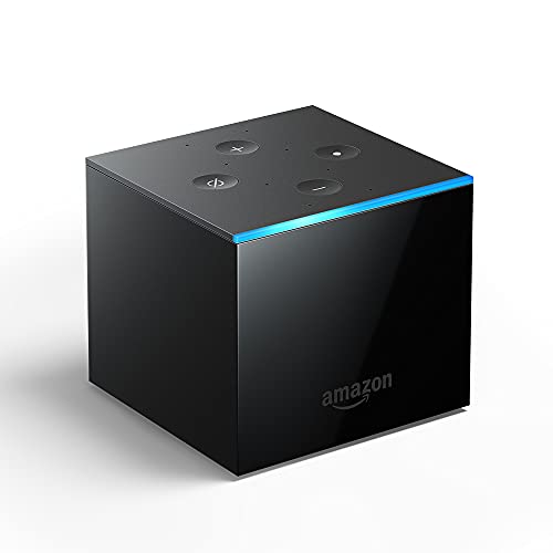 Fire TV Cube | Hands-free streaming device with Alexa | 4K Ultra HD | 2021 release