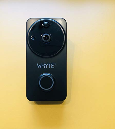 Whyte WiFi Smart Security DoorBell with Video Call, Recording, Motion Sensor, Night Vision, Mobile App Support