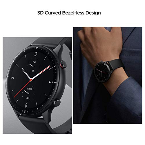 Amazfit GTR 2 Smart Watch, 1.39″ AMOLED Display, SpO2 & Stress Monitor, Built-in Alexa, Built-in GPS, Bluetooth Phone Calls, 3GB Music Storage, 14-Day Battery Life, 90 Sports Modes (Sport Edition)