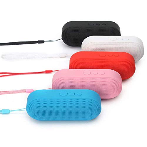 Dronean DW984 Y2 Portable Splash Proof Stereo Bluetooth Speaker with AUX | SD Card | FM Support Connectivity with All Devices (Multi Color)