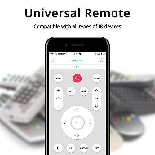 B ONE (DEVICE) Eazy Universal Remote Entertainment Devices, Home Theatre Automation, Infrared Based Air-conditioners and All IR Devices Compatible with Alexa, Google Assistant