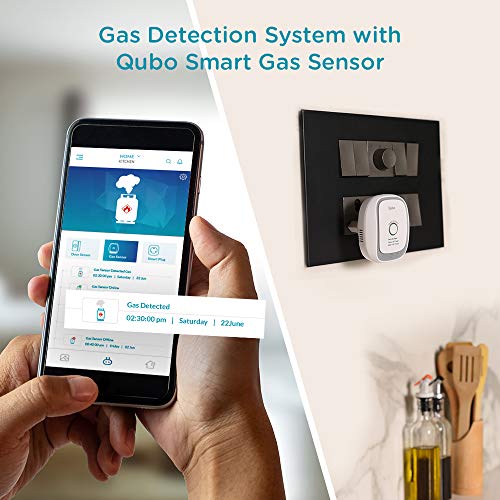 Qubo Wireless Smart Security System with Intruder Alarm System, Full HD Camera, Smart Sensors and Emergency Call Alert