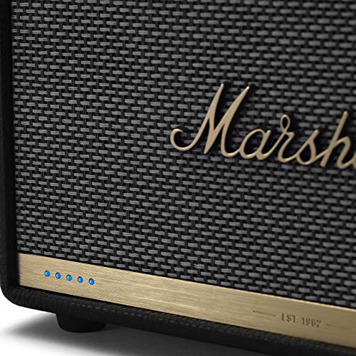 (Renewed) Marshall Acton II Wireless Wi-Fi Multi-Room Smart Speaker with Amazon Alexa Built-in (Black)