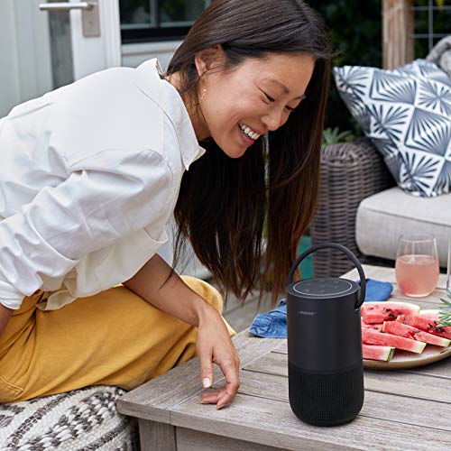 Bose Portable Home Speaker — with Alexa Voice Control Built-in, Black