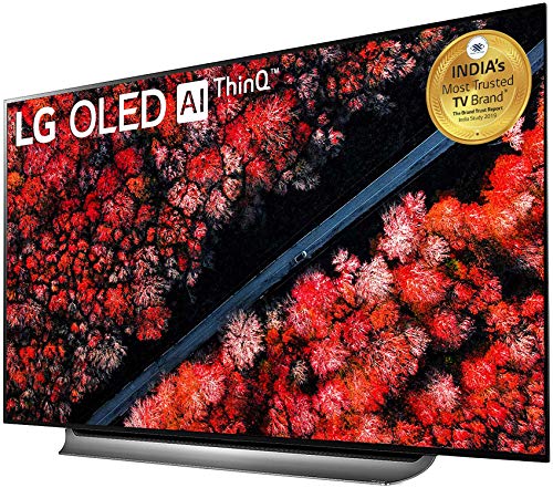 LG 195 cms (77 inches) 4K Ultra HD Smart OLED TV OLED77C9PTA | With Built-in Alexa (Dark Meteo Titanium) (2019 Model)