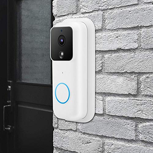 Zyyini Smart WiFi Doorbell, Smart WiFi Doorbell B60 1080P Wireless HD Video Intercom Infrared Night View