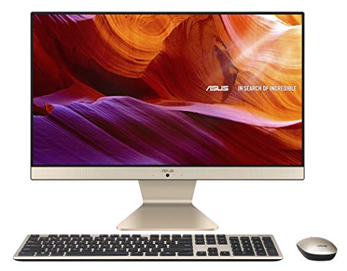 ASUS Vivo AiO V222, 21.5″ FHD, Intel Core i3-10110U 10th Gen, All-in-One Desktop (4GB/1TB HDD/Office 2019/Windows 10/Integrated Graphics/with Wireless Keyboard & Mouse/Black/4.8 Kg), V222FAK-BA002TS