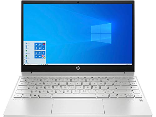 HP Pavilion 13 11th Gen Intel Core i5 13.3″ (33.78 cms) Ultra Thin FHD Laptop (16GB/512GB SSD/Win10/MS Office/Alexa Built-in/Natural Silver/1.24 Kg), 13-bb0075TU