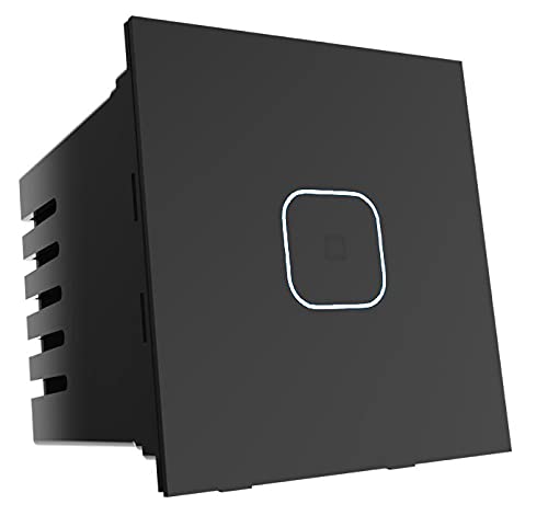 INNO ONE Wi-Fi Touch Switch Glass 1 HD Module (16 A). Suitable for Anchor Panasonic Modular Switch (6A). Works on Alexa, Google Assistance, Siri