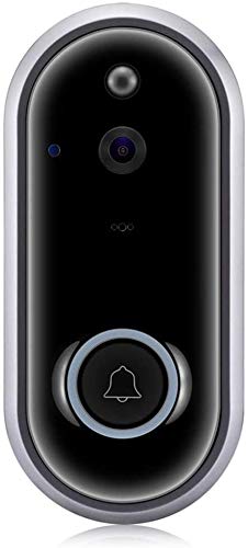 UMIWE Home ABS Plastic Anti-Theft 1080P HD WiFi Real-Time 2-Way Talk and Video, Night Vision, PIR Motion Detection ABS Plastic Smart Wireless Video Doorbell Security Camera for iOS and Android