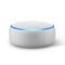 Echo Dot (White) bundle with Echo Flex and Wipro 9W smart bulb