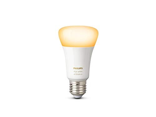 Philips Hue 9.5W E27 Smart Bulb (White Ambiance), Compatible with Amazon Alexa, Apple HomeKit, and The Google Assistant