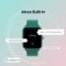 Amazfit Bip U Pro Smart Watch, SpO2, GPS, 1.43″ Color Display (Green) + Additional Strap (Lemonade Yellow)