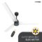 Atomberg Renesa 1200 mm BLDC Motor with Remote 3 Blade Ceiling Fan  (White and Black, Pack of 1)
