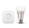 Philips Hue Smart light Mini Starter with 10W B22 Bulb (White & Color), Compatible with Amazon Alexa, Apple HomeKit, and The Google Assistant