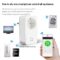 FBE1 10A WiFi Smart Socket EU Plug Support Smartphone Remote Control & Timing Switch Compatible with Alexa & Google Home