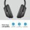 Sennheiser PXC 550-II Wireless Headphone with Alexa Built-in, Noise Cancellation and Smart Pause – Black