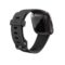 (Renewed) Fitbit FB507BKBK Versa 2 Health & Fitness Smartwatch with Heart Rate, Music, Alexa Built-in, Sleep & Swim Tracking, Black/Carbon, One Size (S & L Bands Included) (Black/Carbon)
