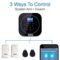 D3D Smart Life WiFi GSM Security Alarm System for Home Shop Office with Motion Sensor | Door Window Sensor | Remote & Mobile Controlled Security System (Black) Model: ZX-G12