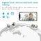 USP – Alexa Enabled (1920x1080P) 2 Mega Pixel | Face Detection | Voice Detection | Smart Tracking | WiFi Wireless IP Night Vision Home Security CCTV Camera System with Mobile connectivity | White