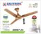 ZENTAX 1200 mm Energy Efficient 5 Star Rated High Speed BLDC Ceiling Fan with Remote (Saturn Gold)